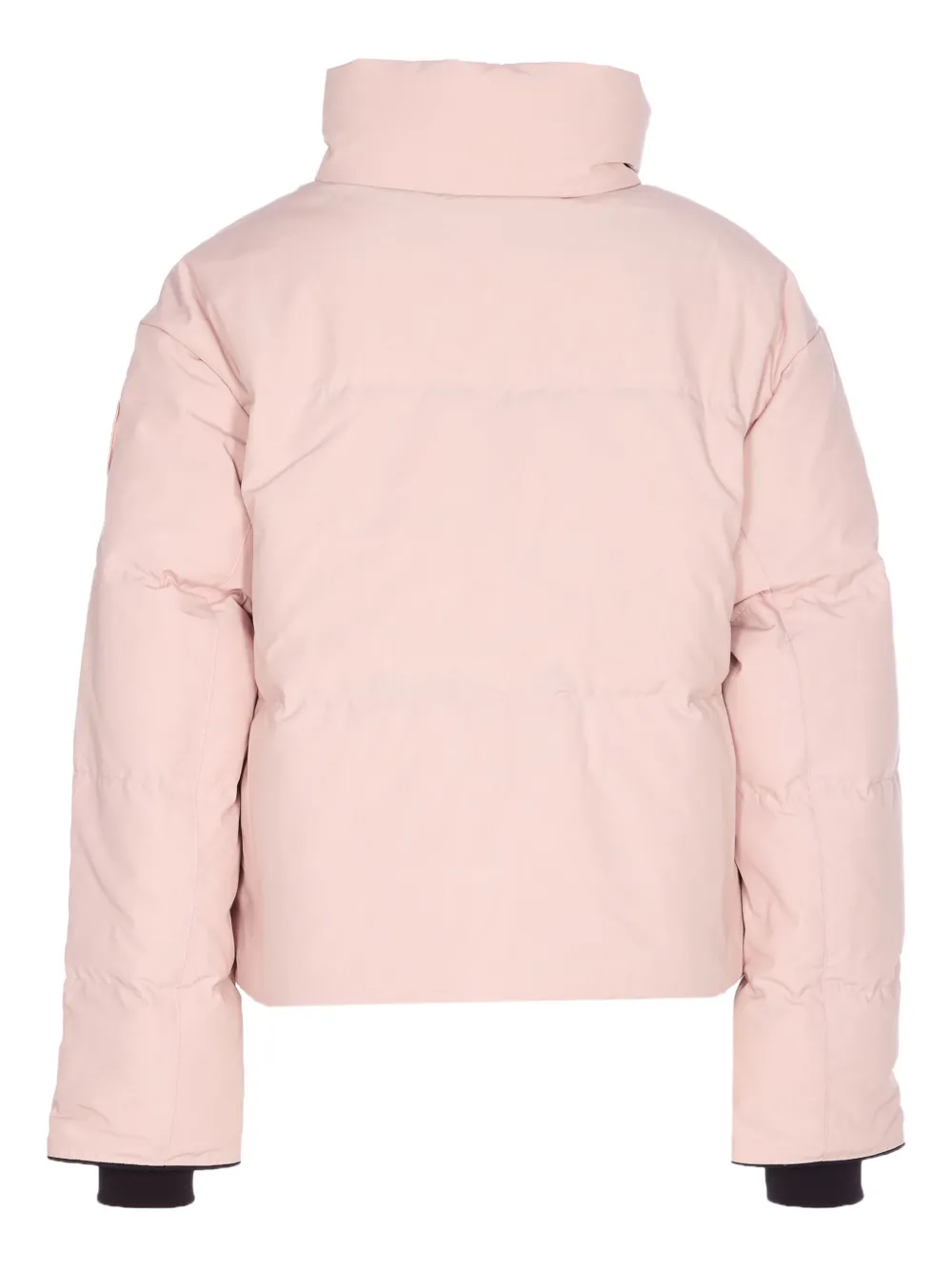 Canada Goose Long-sleeved Stand-collar Down Jacket In Pink