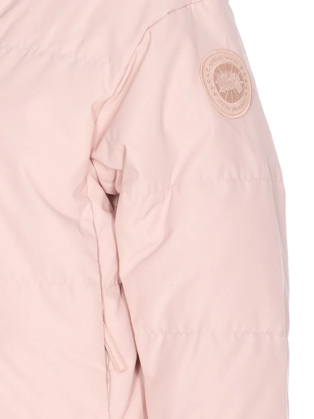 Canada Goose Long-sleeved Stand-collar Down Jacket In Pink