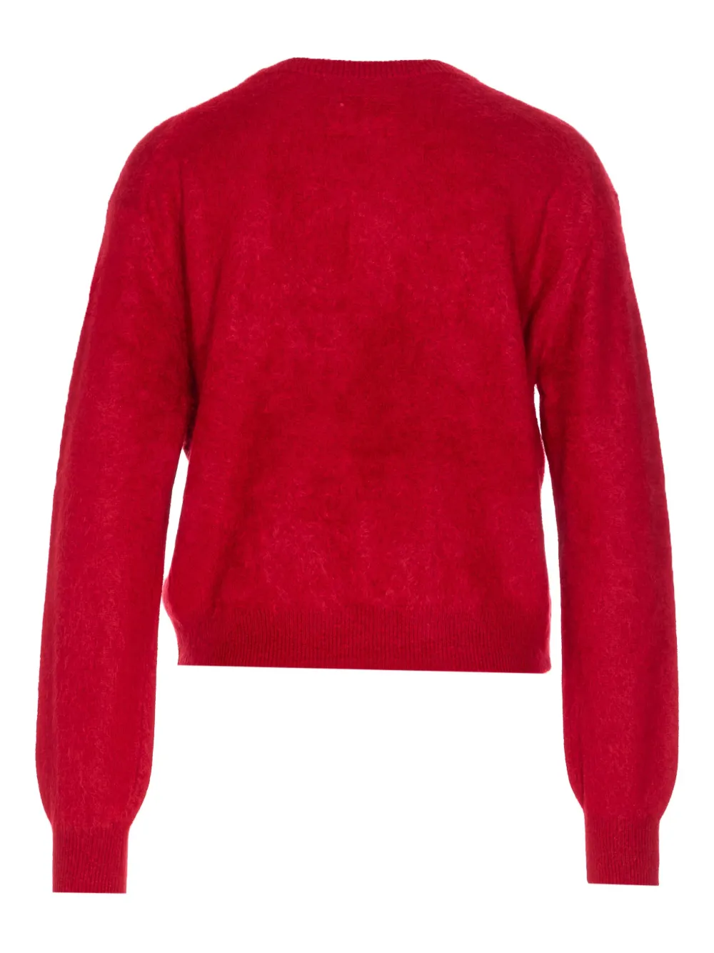 Guest In Residence Crew-neck Cashmere Sweater In Red