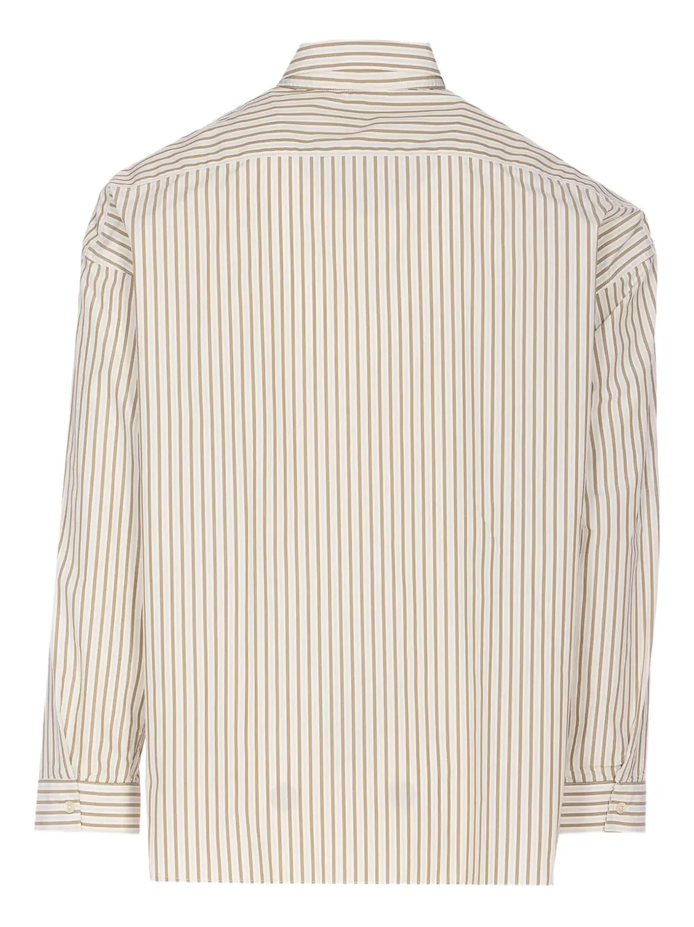 Sunflower striped pocket shirt - Beige
