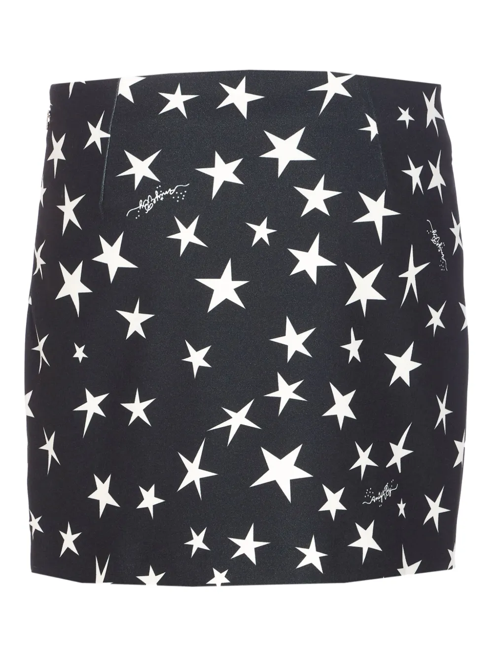 Aniye By Mini-rok met sterrenprint - Zwart