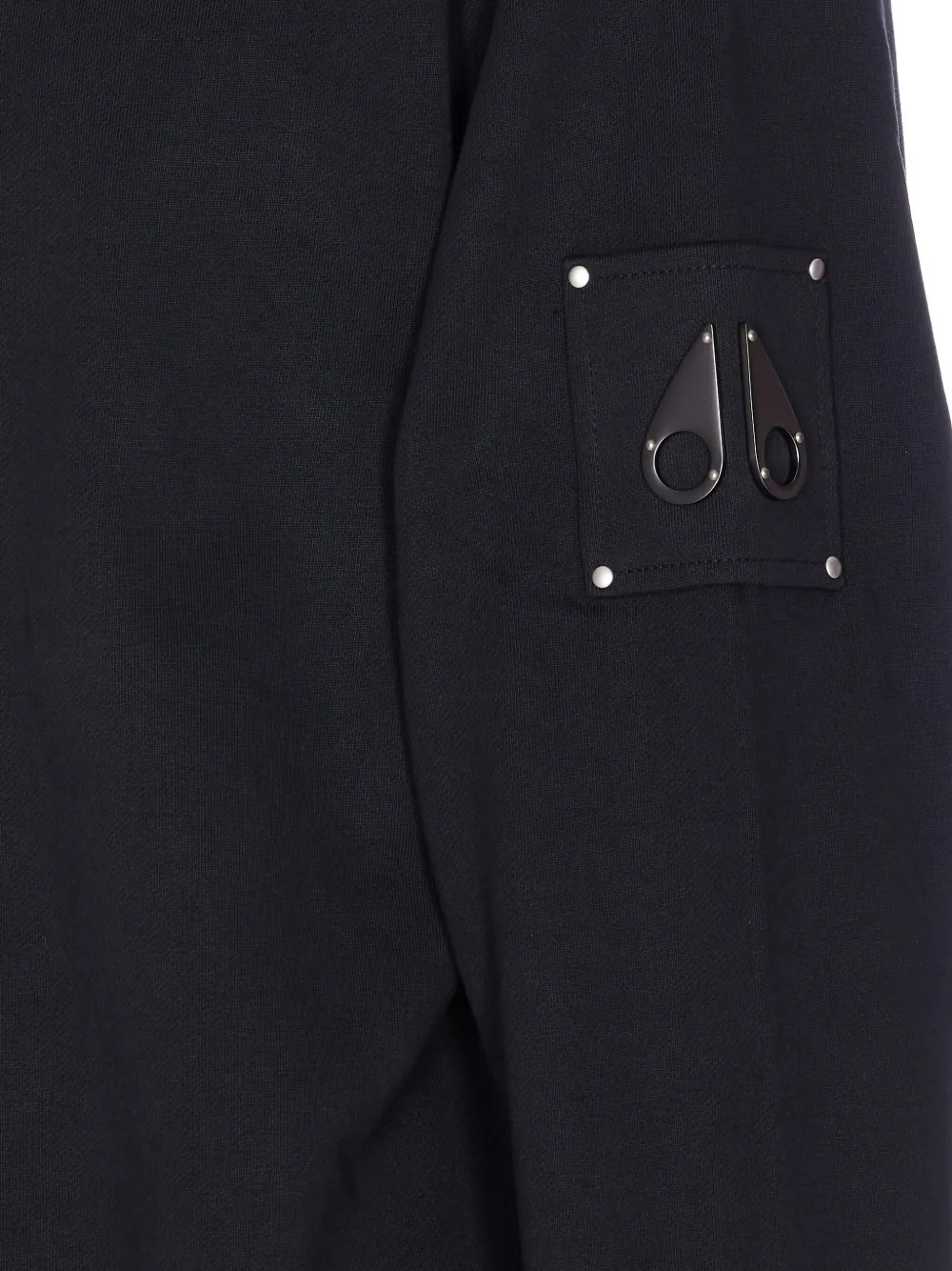 Moose Knuckles Hartsfield Zip Hoodie In Black