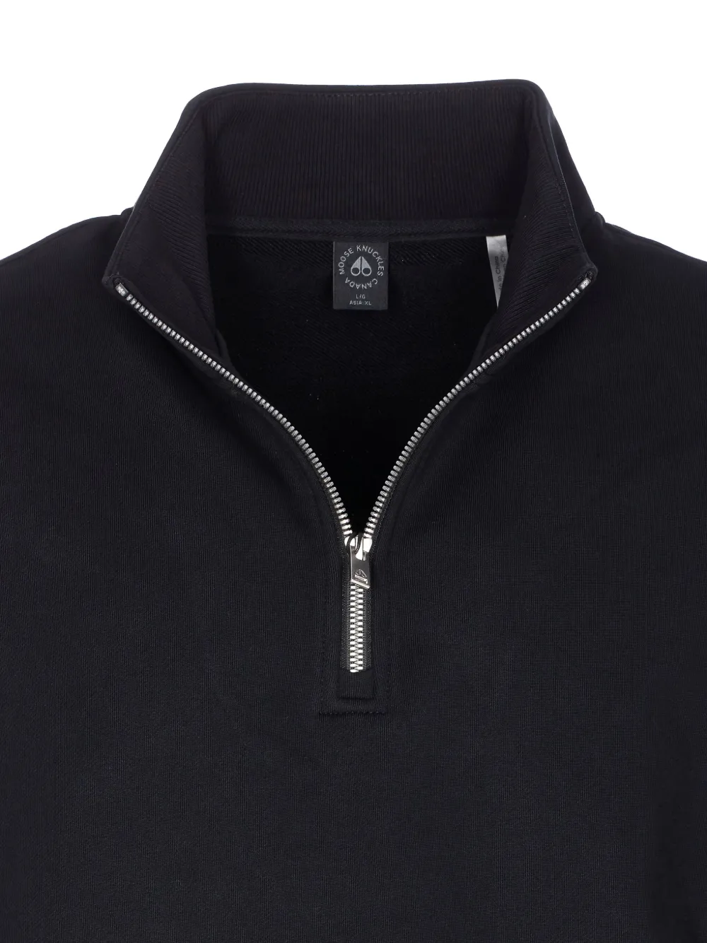Moose Knuckles Hartsfield Zip Hoodie In Black