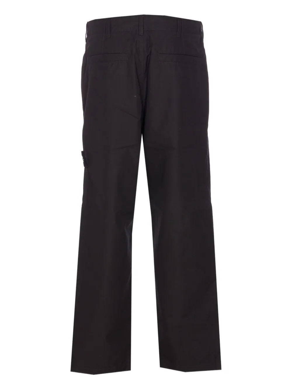 Stone Island panama patch-pocket cargo pants - Zwart
