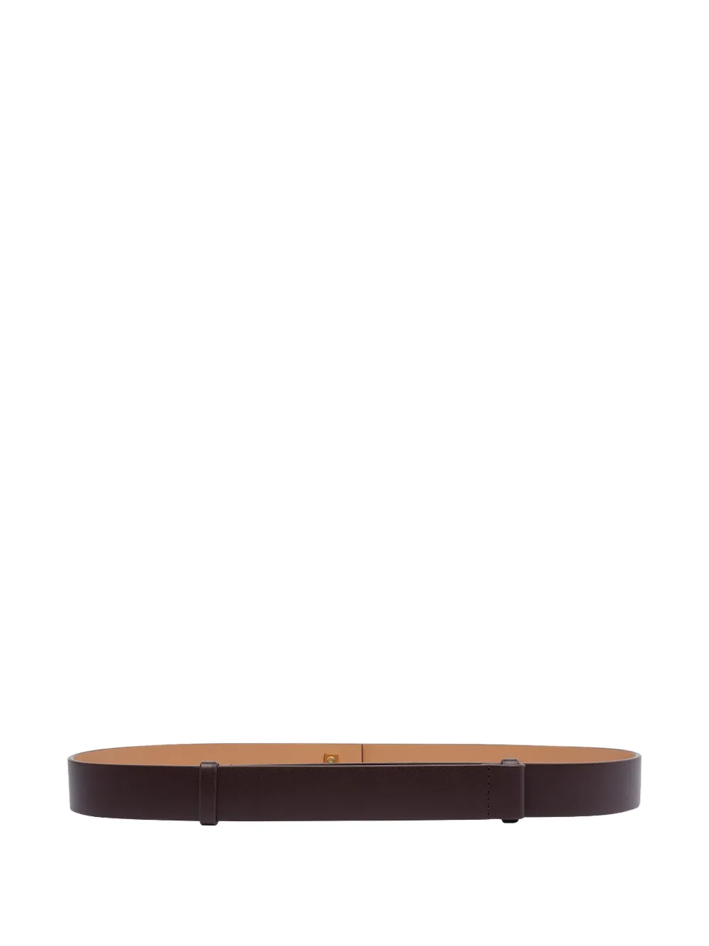 Elisabetta Franchi logo-plaque belt - Bruin