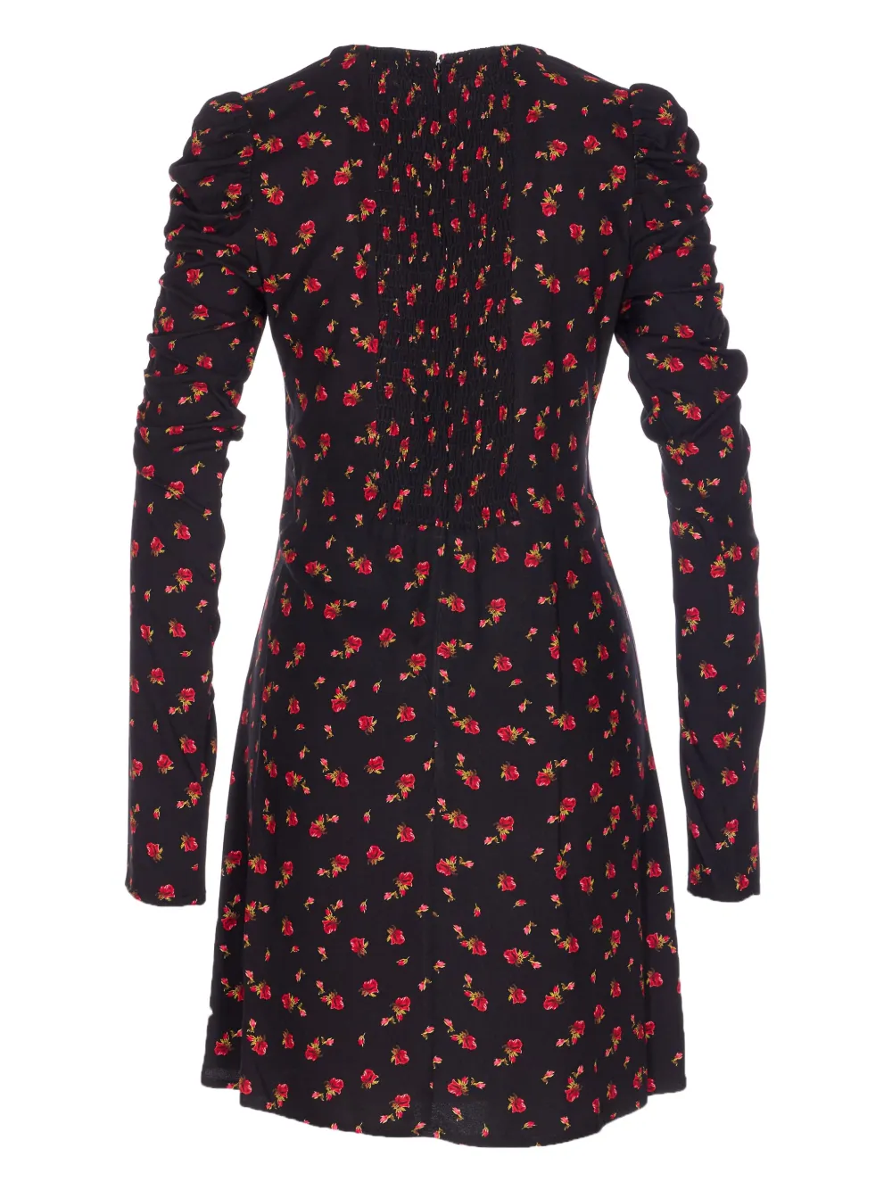MAR DE MARGARITAS Jurk met rozenprint - Zwart