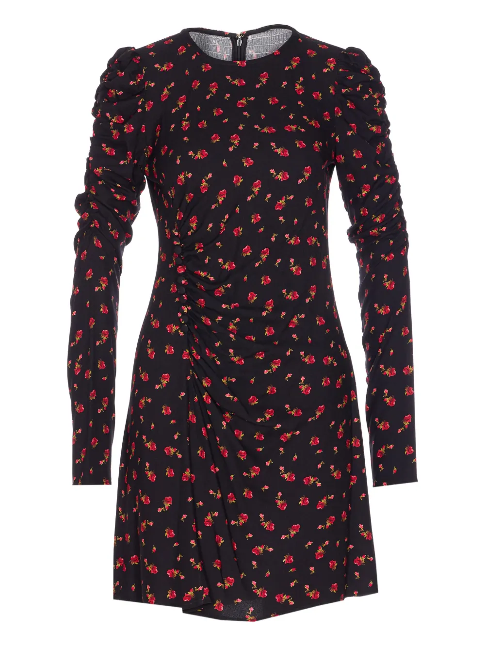 MAR DE MARGARITAS rose-print mini dress | Black | Image 1