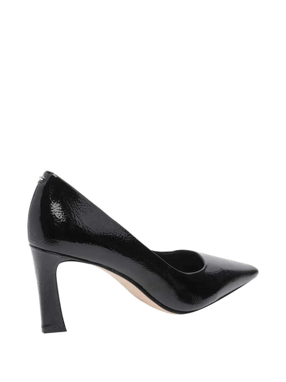 Michael Michael Kors 80mm Patent Leather Pumps In Black