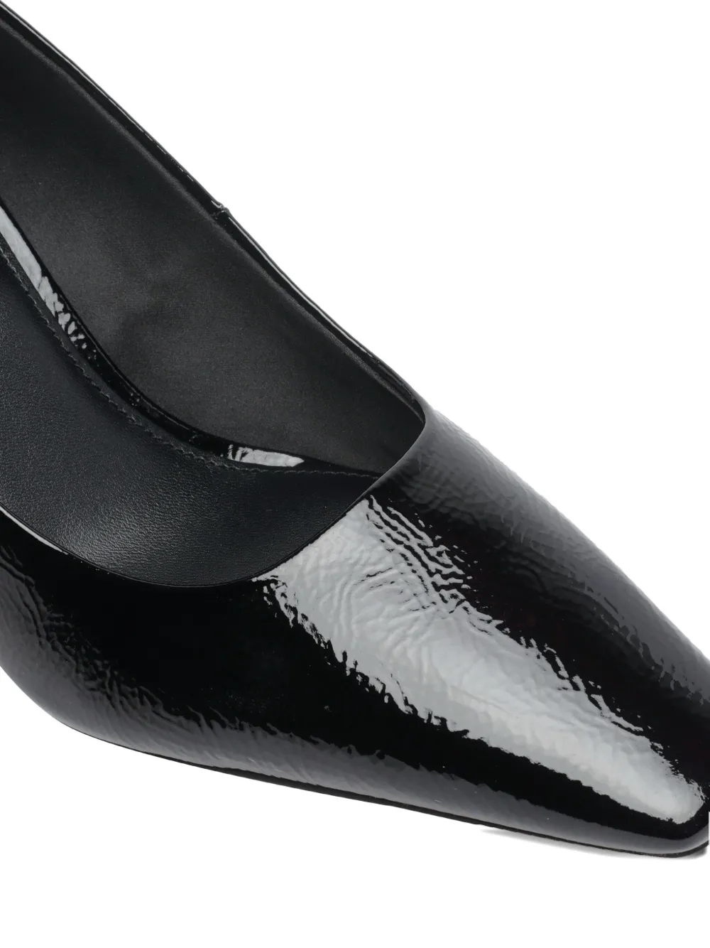 Michael Michael Kors 80mm Patent Leather Pumps In Black