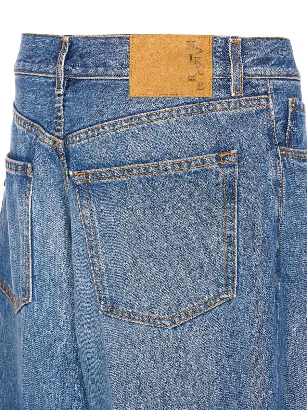 Haikure Jeans met vijf zakken Blauw