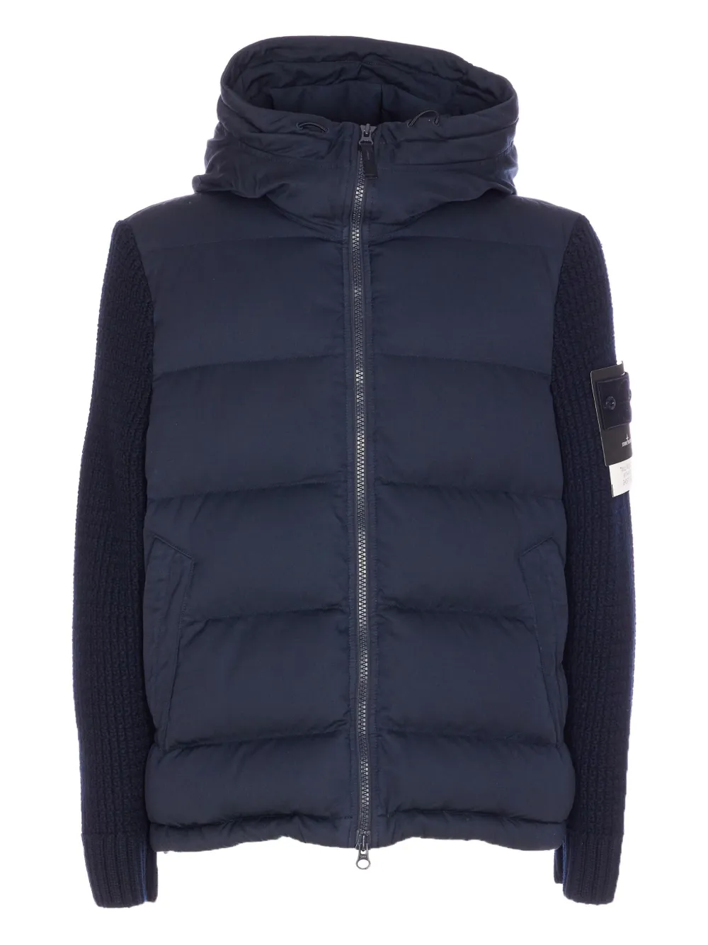 Stone Island パデッドジャケット - ブルー Stone Island パデッドジャケット - ブルー