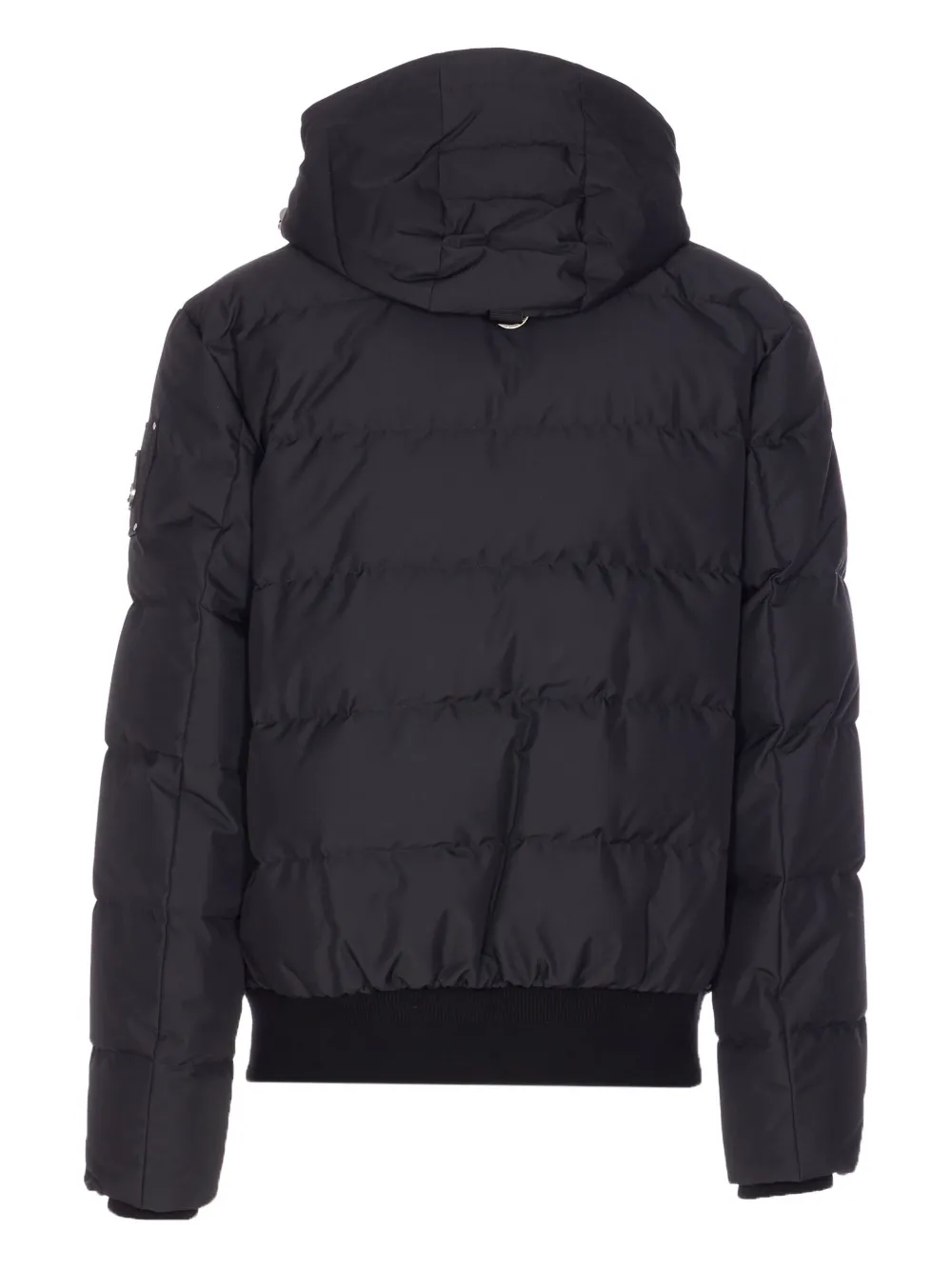 Moose Knuckles Quilted Jacket In Black