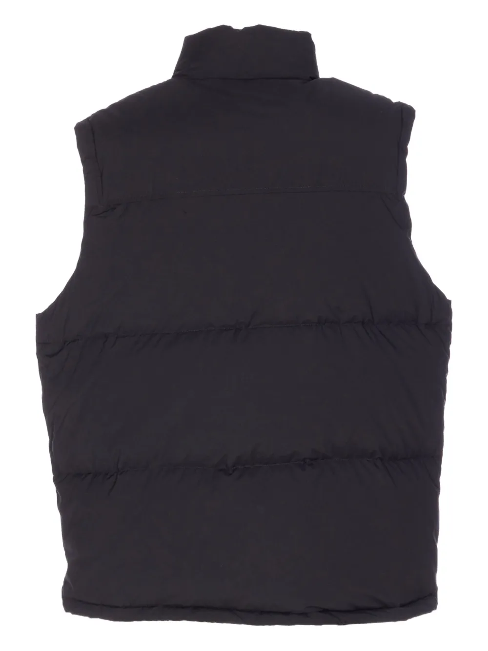 Moose Knuckles Insulated Sleeveless Jacket High Collar In Blue