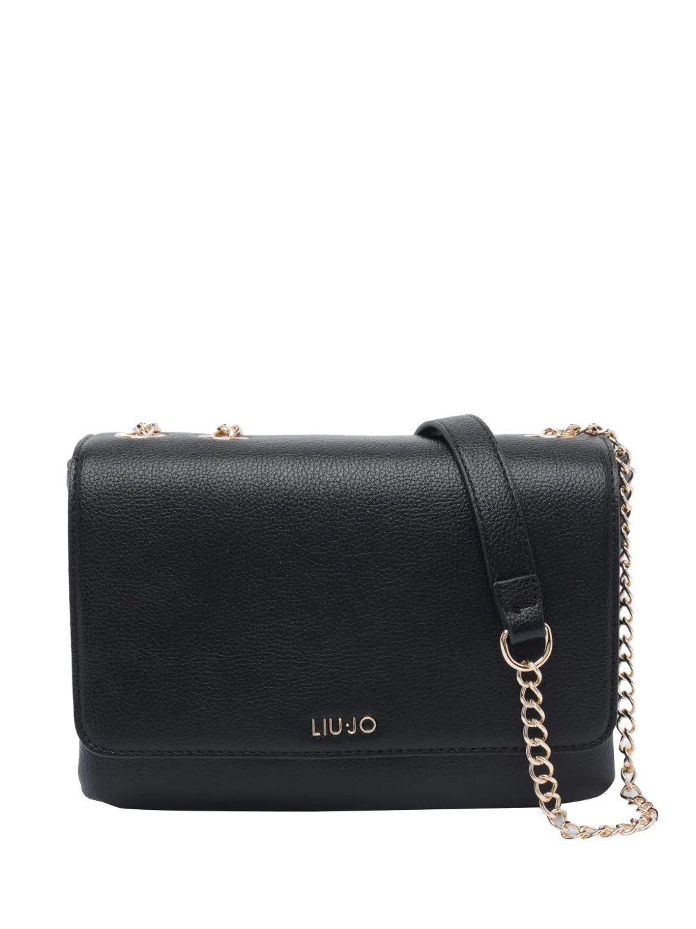 LIU JO leather crossbody bag | Black | Image 1