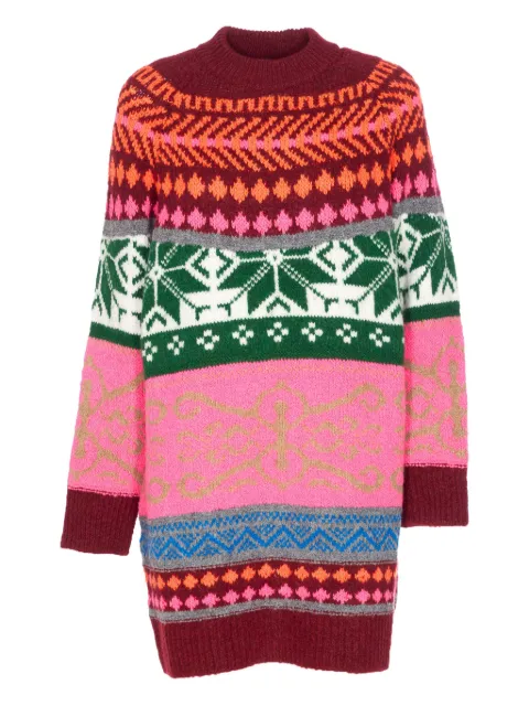 Essentiel Antwerp vestido tejido con cuello redondo