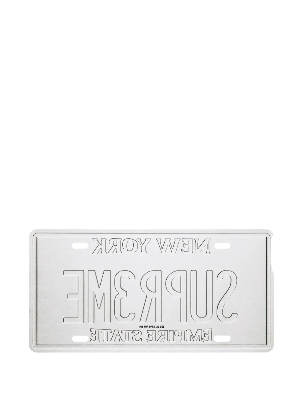 Supreme license plate embossed-graphic (31cm x 15cm) | Decorative Accessories | Image 2