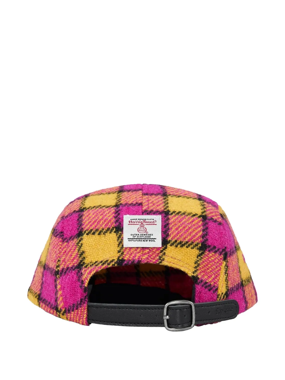Supreme Checked Cap In Multi