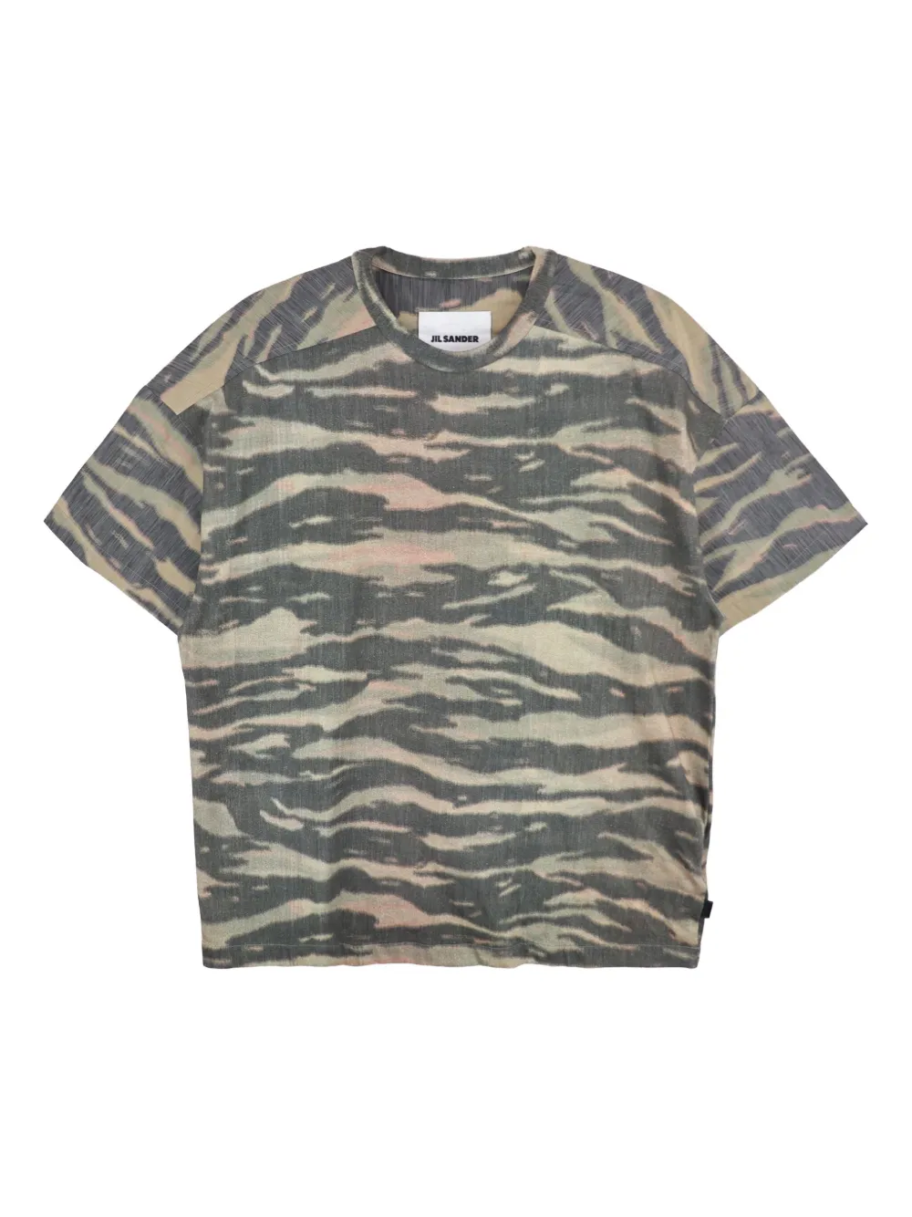 Jil Sander camouflage-print T-shirt | Green | Image 1