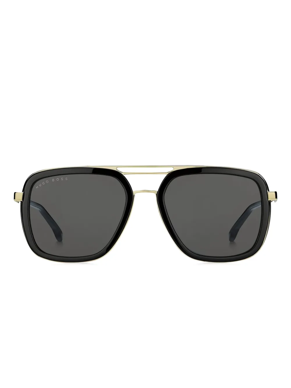 BOSS square-frame sunglasses - ブラック BOSS square-frame sunglasses - ブラック