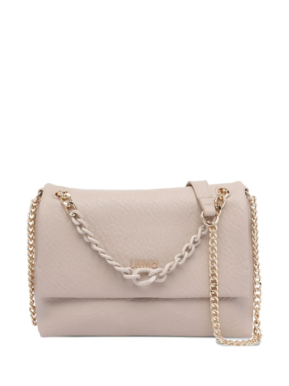 Liu •jo Chain-embellished Tote Bag In Neutral