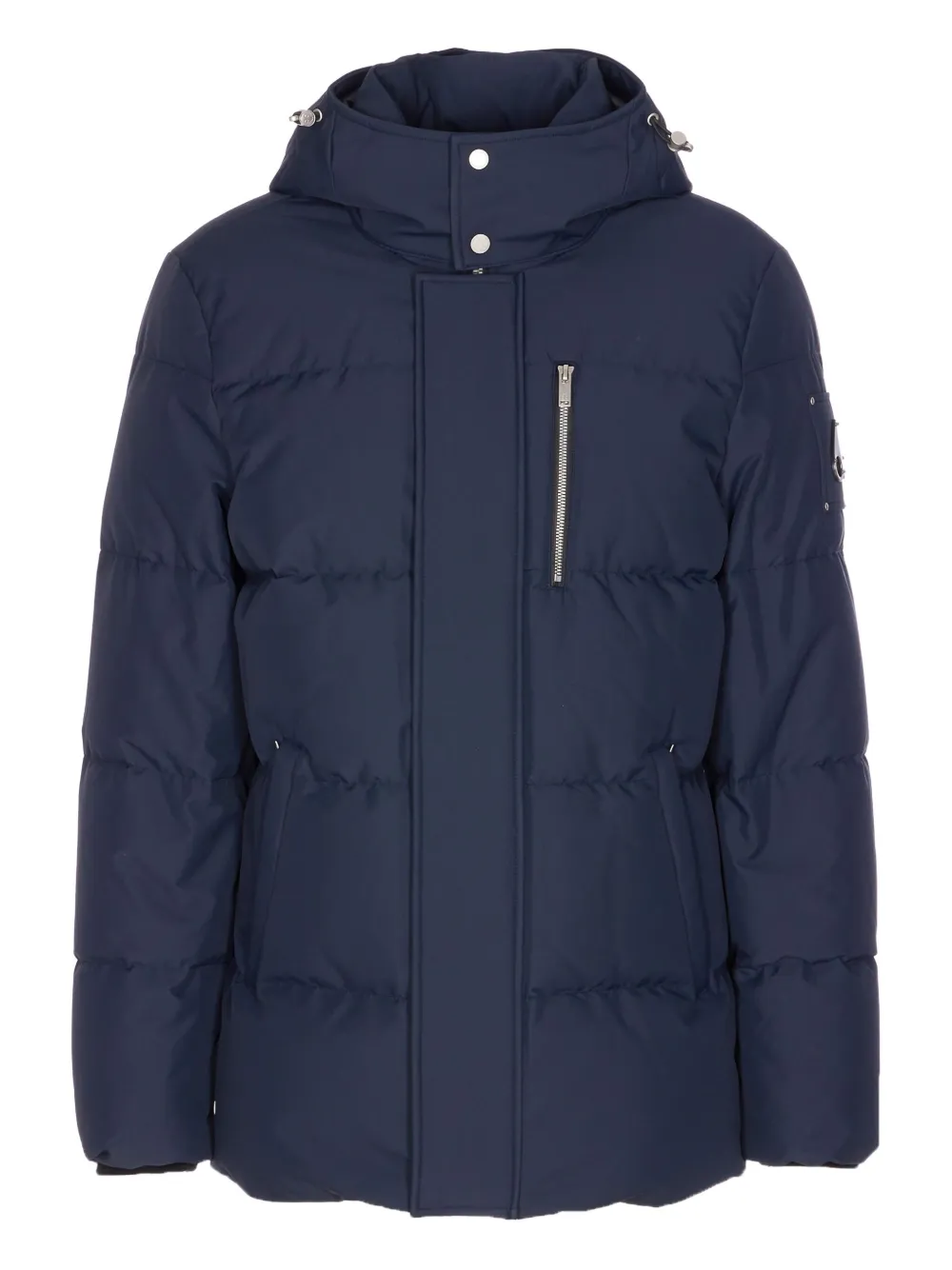 Moose Knuckles Cloud 3q Down Jacket In Blue