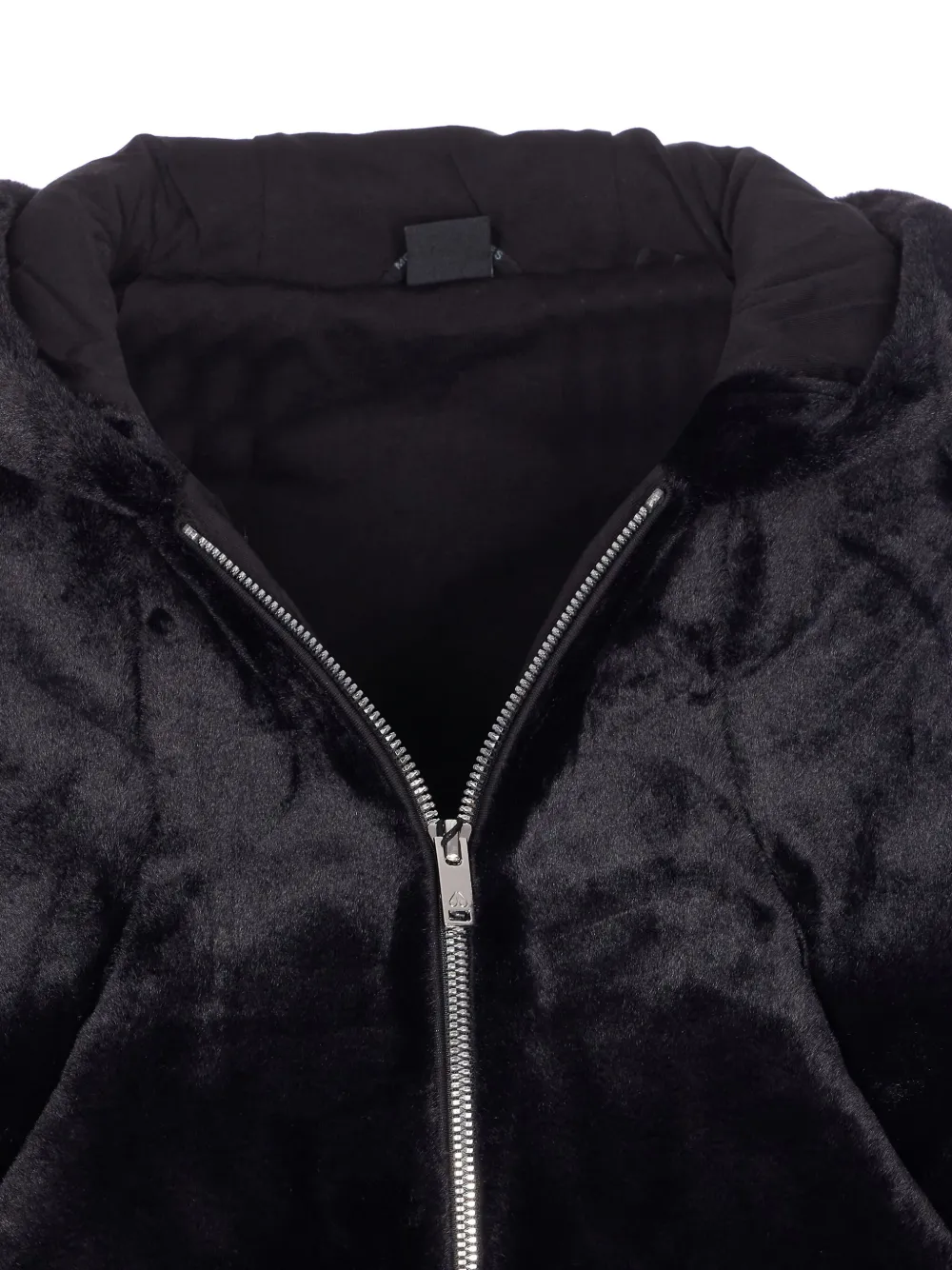 Moose Knuckles Hooded Jacket With Elasticized Waist And Pockets In Black