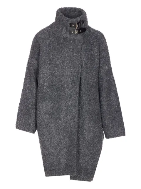 LIU JO high-neck oversized coat