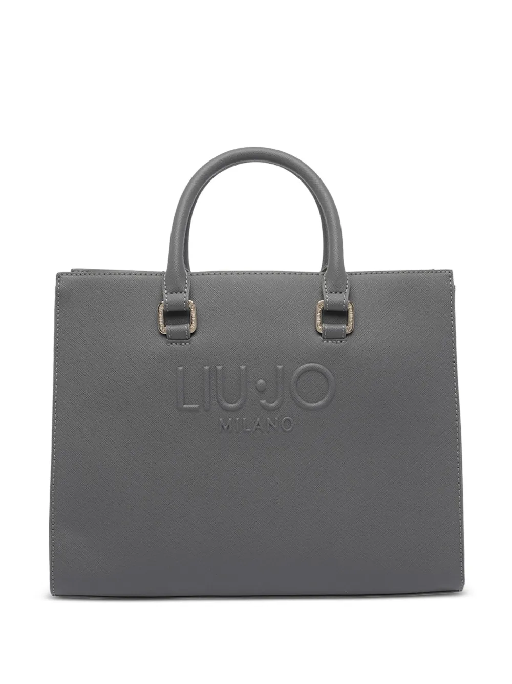 LIU JO logopræget tote | grå | Image 1