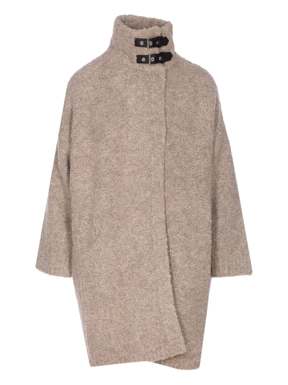 LIU JO bouclé-knit coat | Neutrals | Image 1