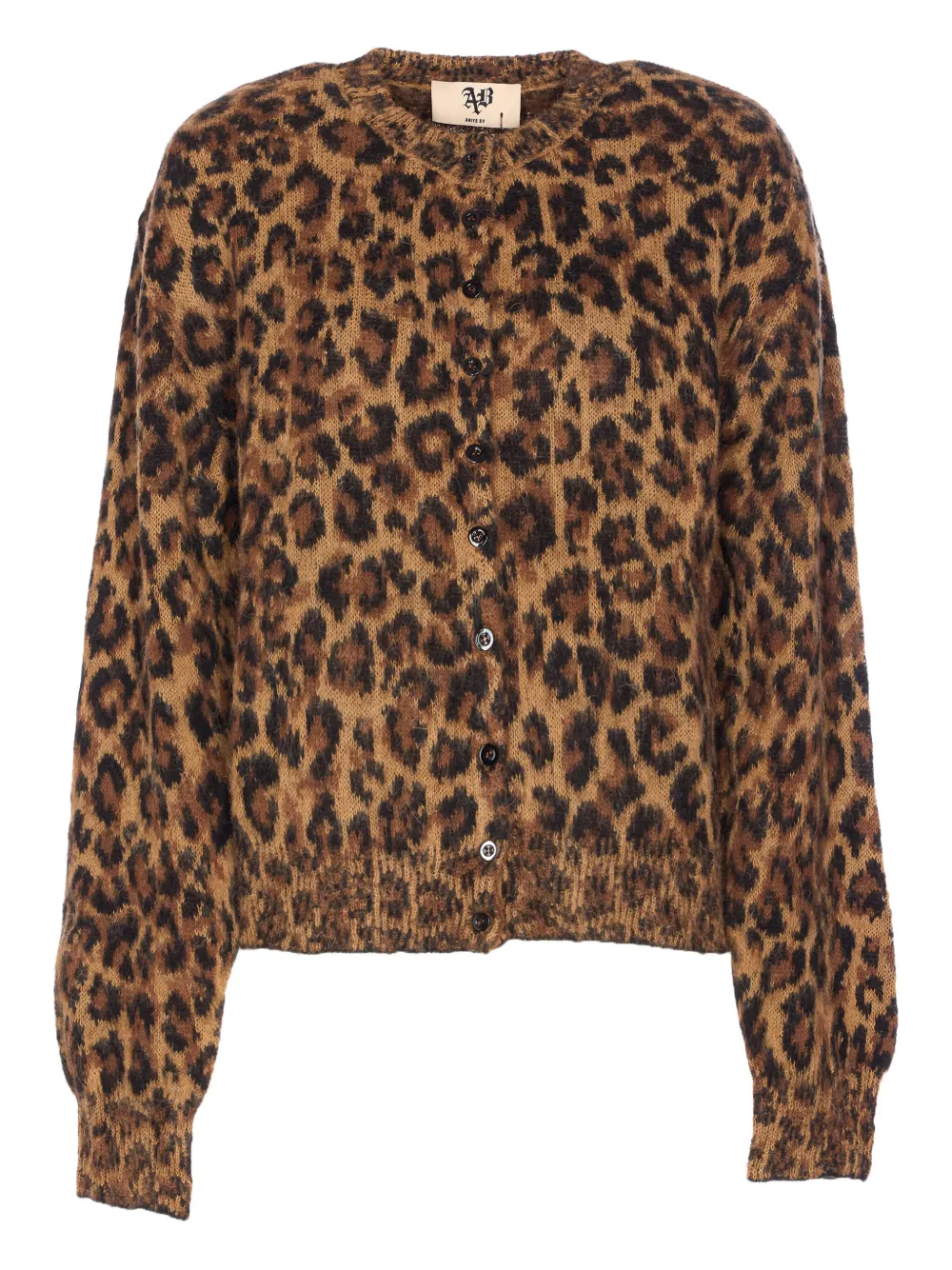 Aniye By button cardigan | Brown | Image 1