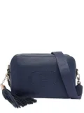 LIU JO logo-embellished tassel cross body bag - Blue