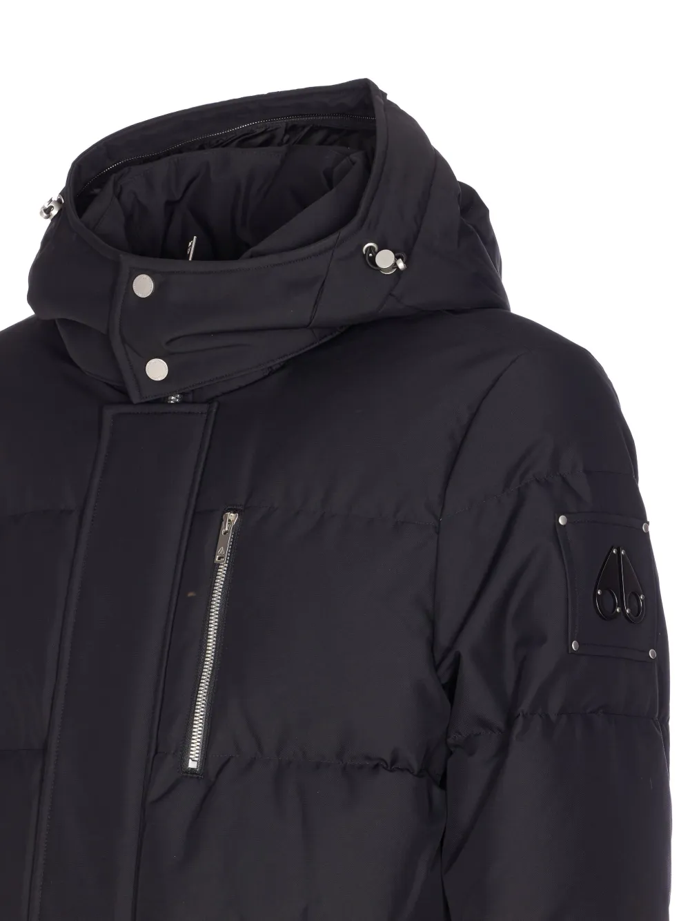 Moose Knuckles Cloud 3q Down Jacket In Black