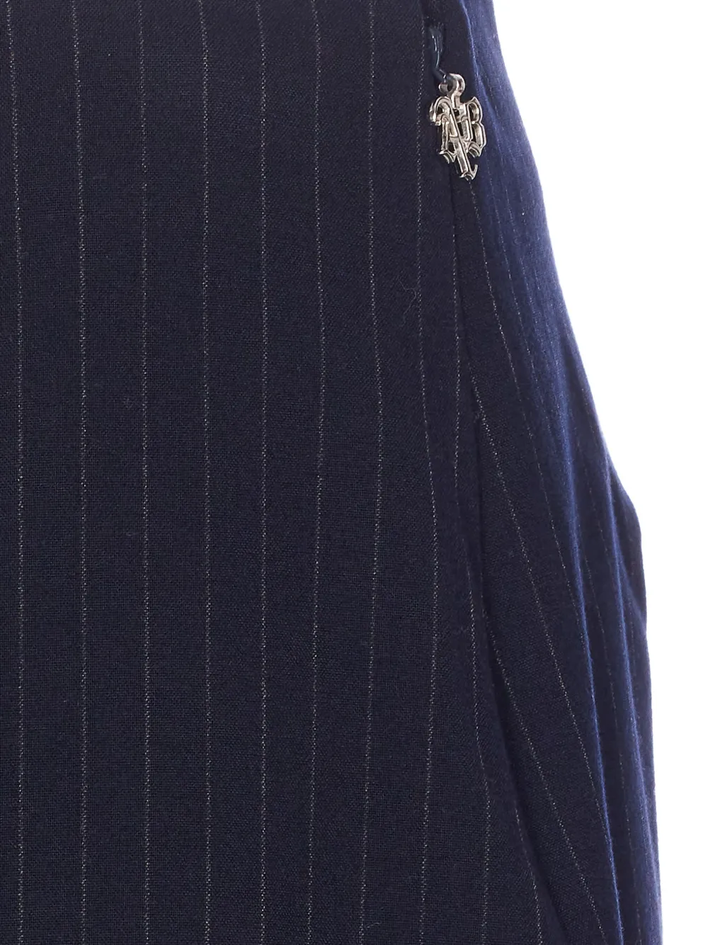 Aniye By Mini-rok met krijtstreep Blauw