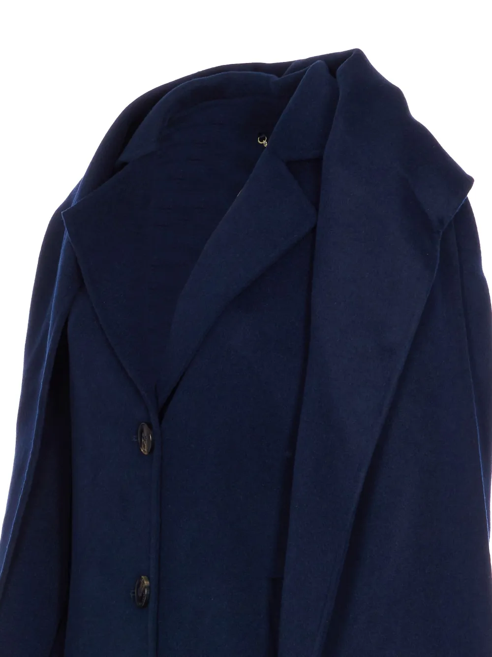 Michael Michael Kors Single-breasted Coat In Blue