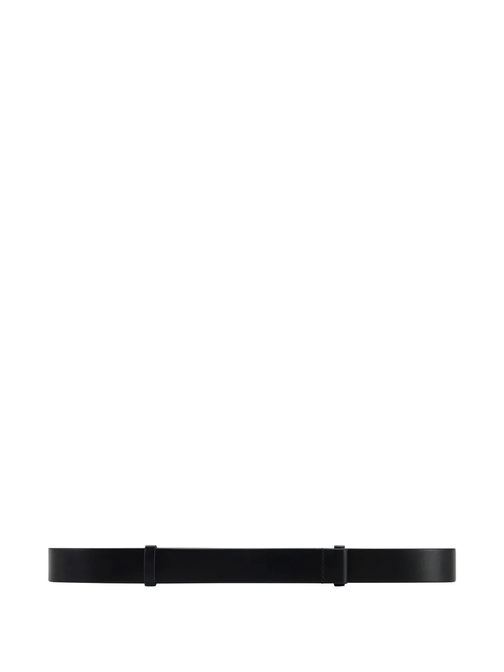 Elisabetta Franchi logo-plaque belt - Zwart