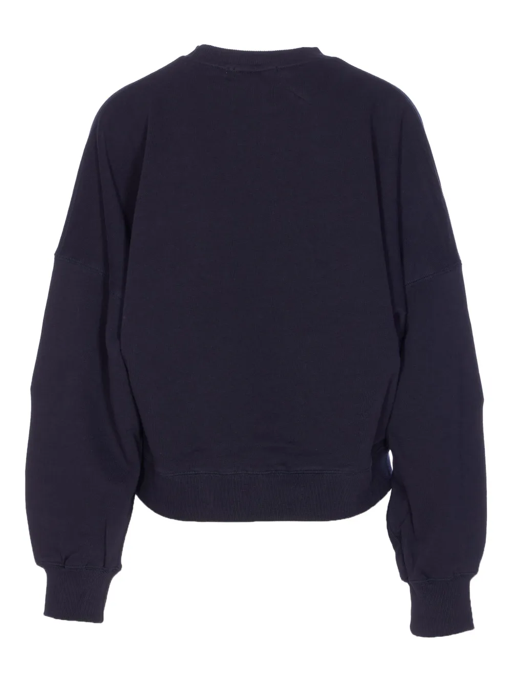 Essentiel Antwerp Beaded-robot Crew-neck Sweatshirt In Blue
