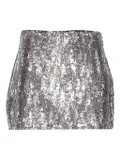 Aniye By sequin-embellishment mini skirt - Silver