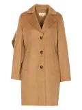 Michael Michael Kors single-breasted coat - Brown