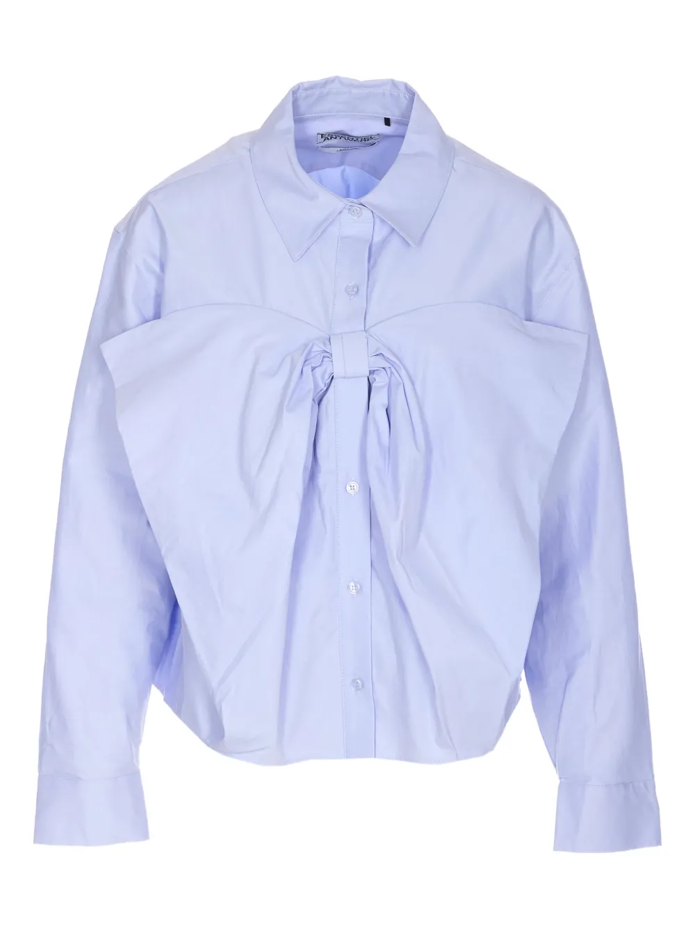 Essentiel Antwerp camisa con moño | azul | Image 1