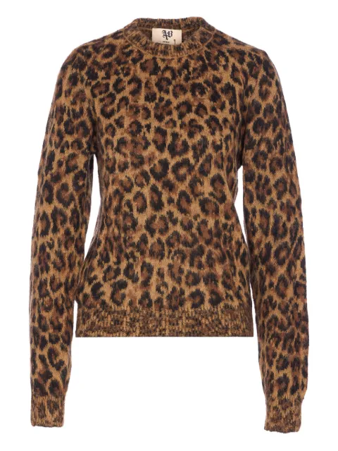 Aniye By animal-print sweater