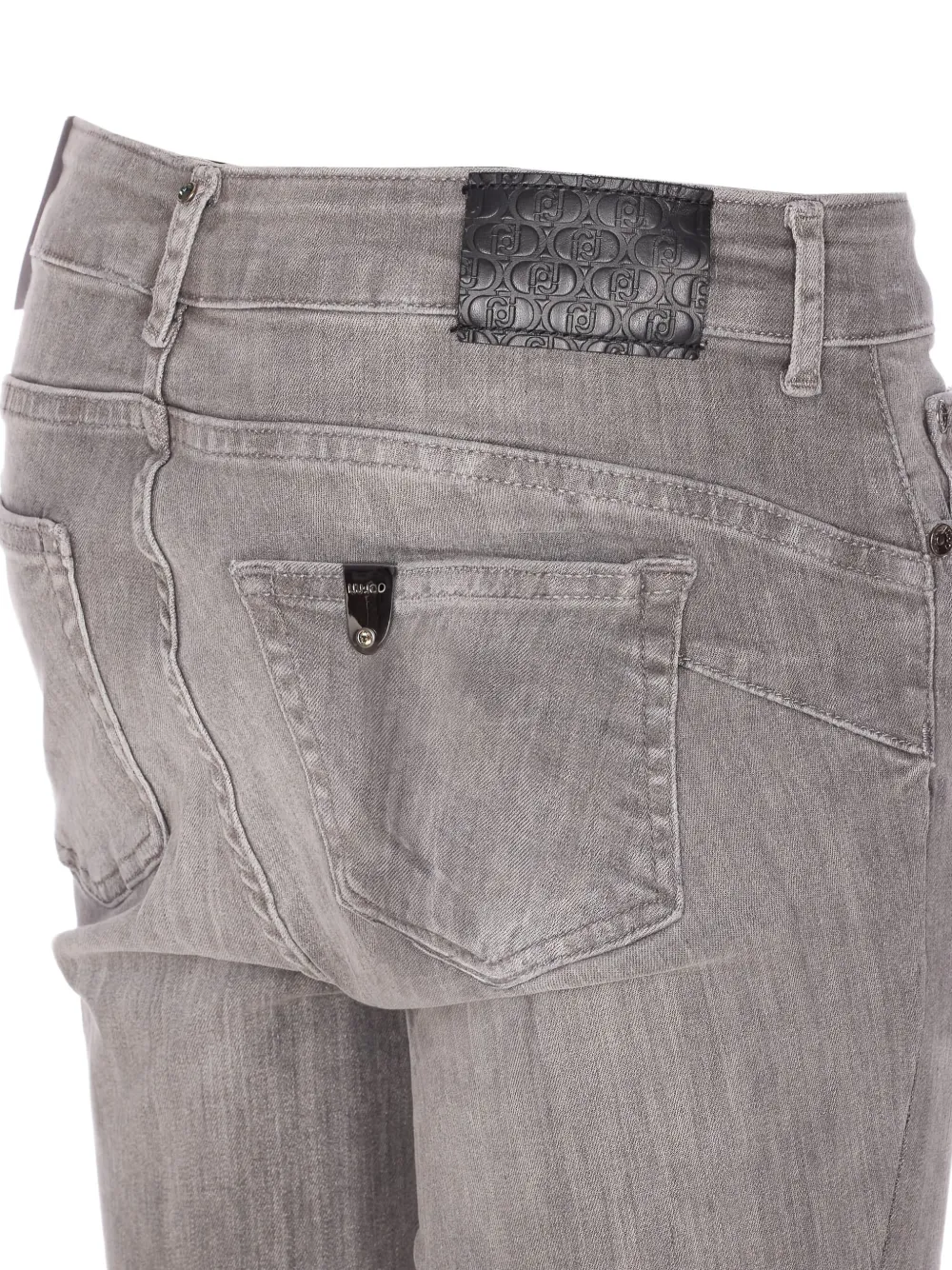 LIU JO Jeans met vijf zakken Grijs