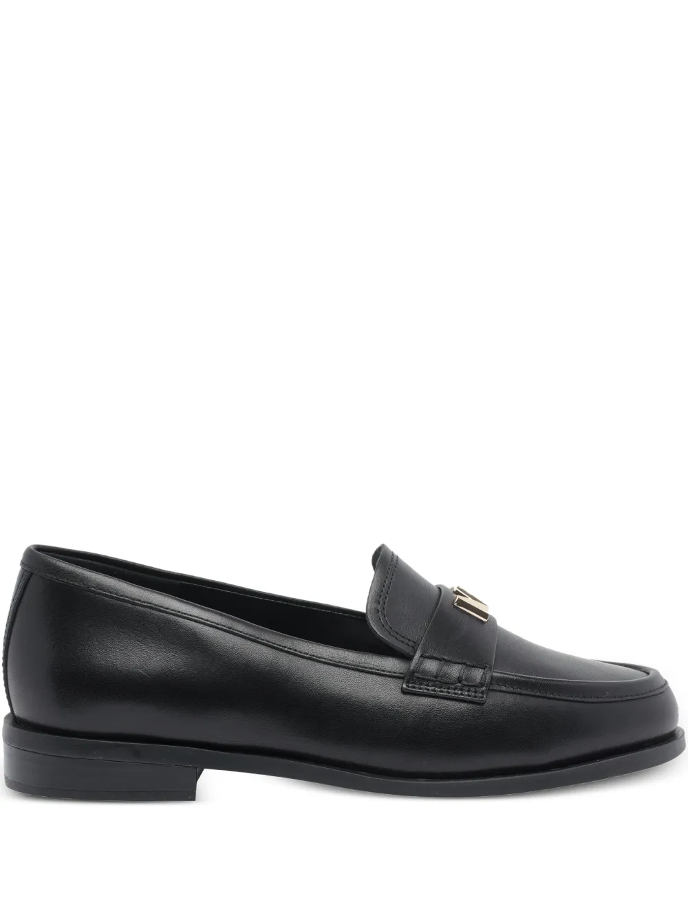 Michael Michael Kors Lex logo-plaque loafers | Black | Image 1