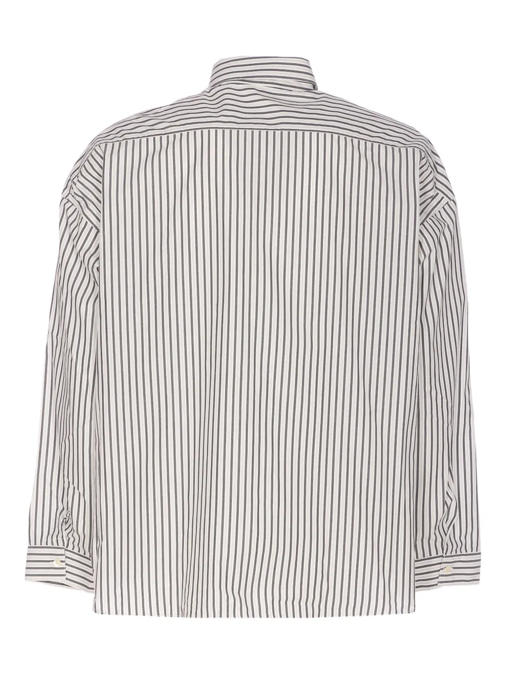Sunflower striped pocket shirt - Grijs