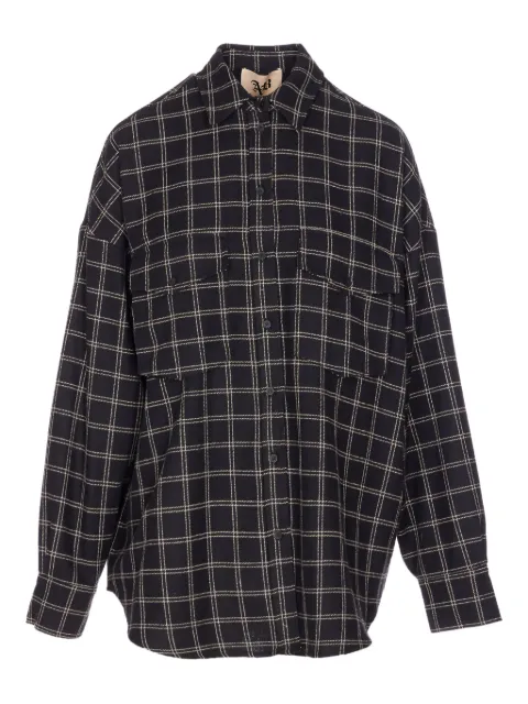 Aniye By Gwen checked button-fastening shirt