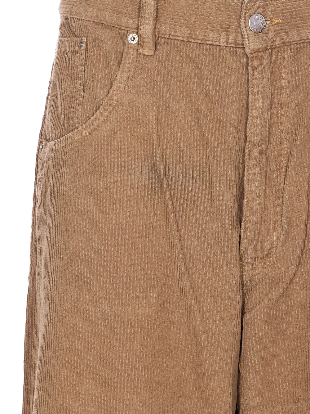 Sunflower Ribfluwelen jeans met vijf zakken Bruin