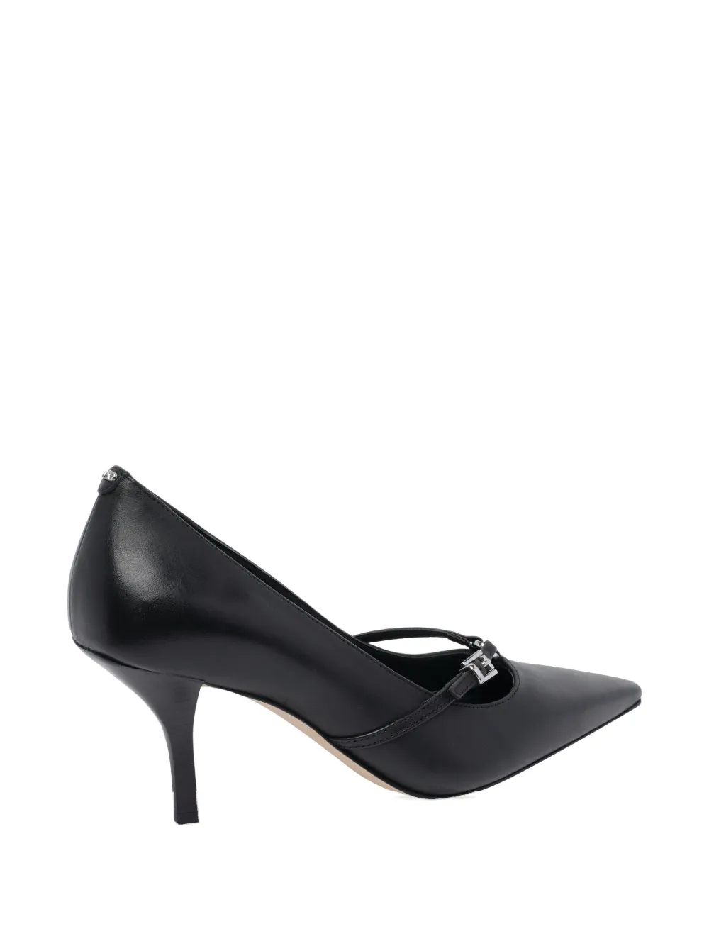 Michael Kors 75mm buckle-detail pointed-toe pumps Zwart