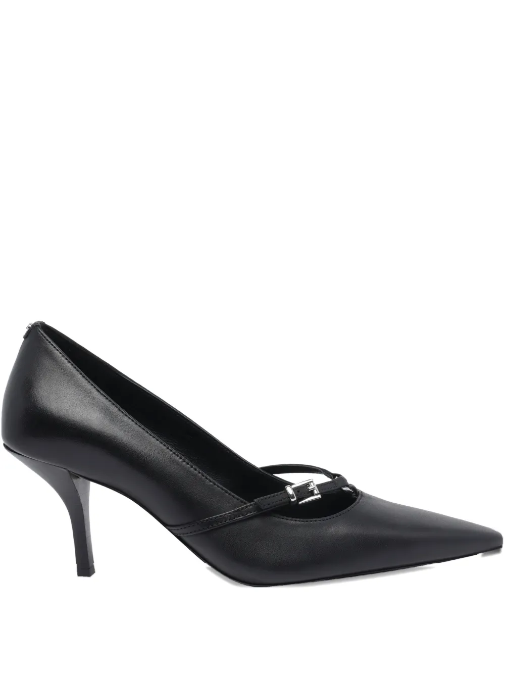 Michael Kors 75mm buckle-detail pointed-toe pumps Zwart