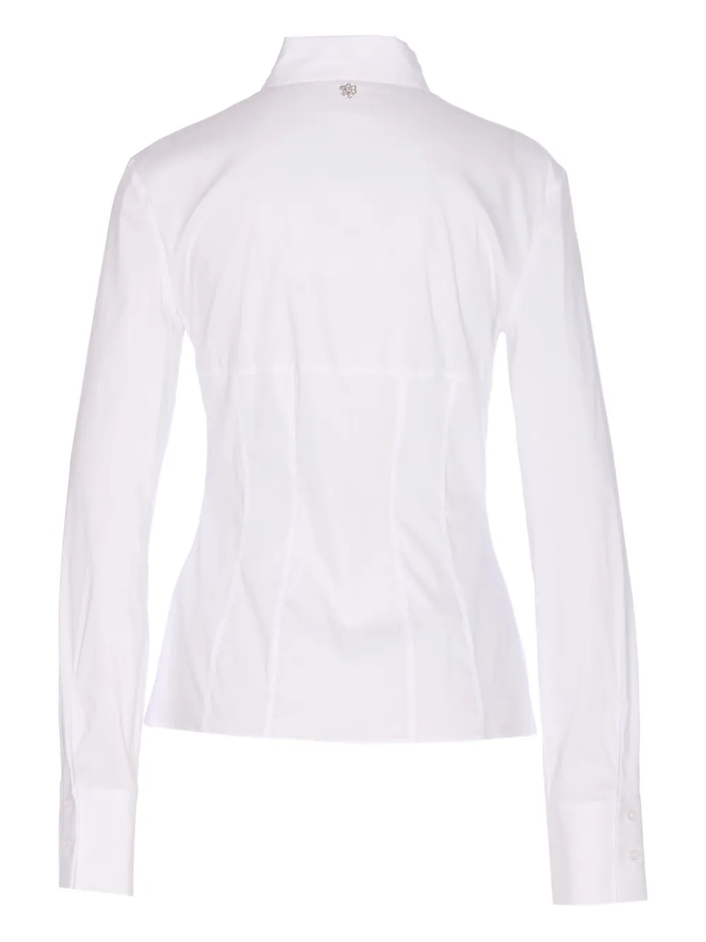 Aniye By Button-down Long-sleeved Shirt In White