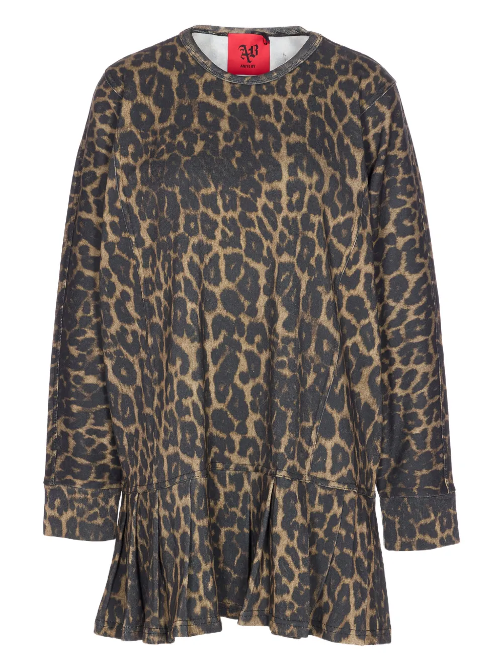 Aniye By Leopard Print Mini Dress In Animal Print