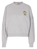Essentiel Antwerp beaded-robot sweatshirt - Grey
